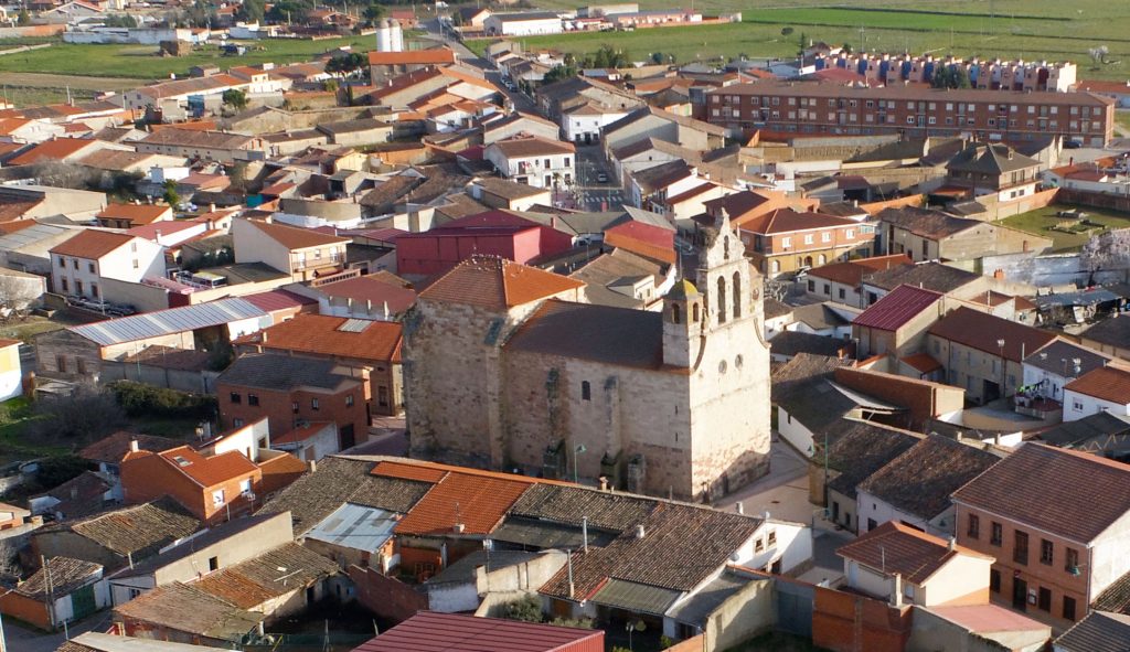 Pueblos de Zamora a vista de dron